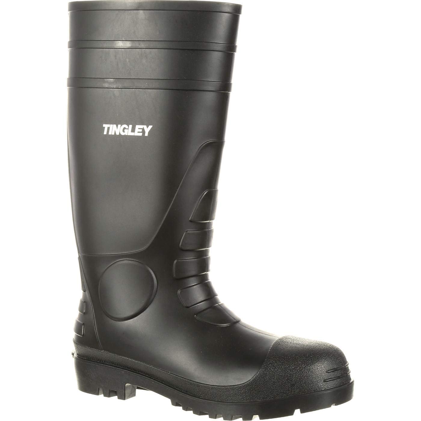 Tingley Rubber Corp.-Economy Pvc Knee Boots- Black Size 6 31151.06