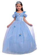 Dressy Daisy girls Princess Dress costume christmas Halloween Fancy Dresses Up Butterfly Size 8-10 Blue