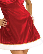 Rubie's Costume Women's Santa's Miss Inspiration Dress, Red/White, One Size