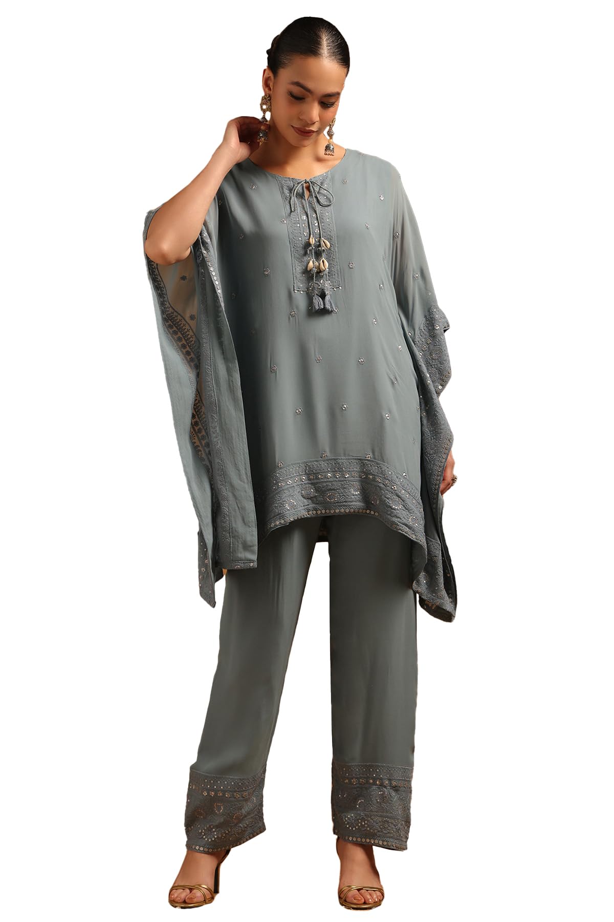 Soch Women Georgette Embroidered Dress