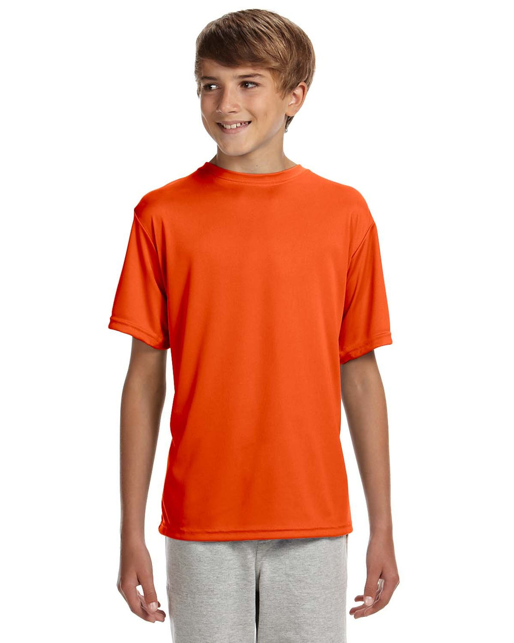 Youth cooling Performance T-Shirt - gRAPHITE - S(D0102H7KS46)