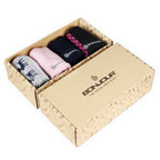 Bonjour Ankle Length Woolen Thumb Socks For Women- Pack of 4