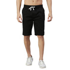 Thomas Scott Mens Solid Slim Fit Shorts Black