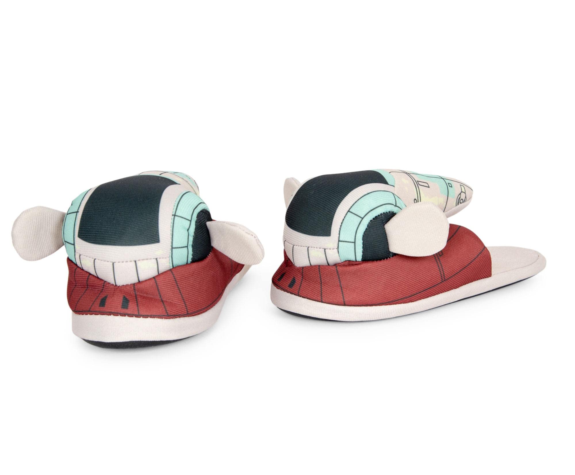 Star Wars Boba Fett Firespray Gunship Unisex Slippers for Adults | Mens 13
