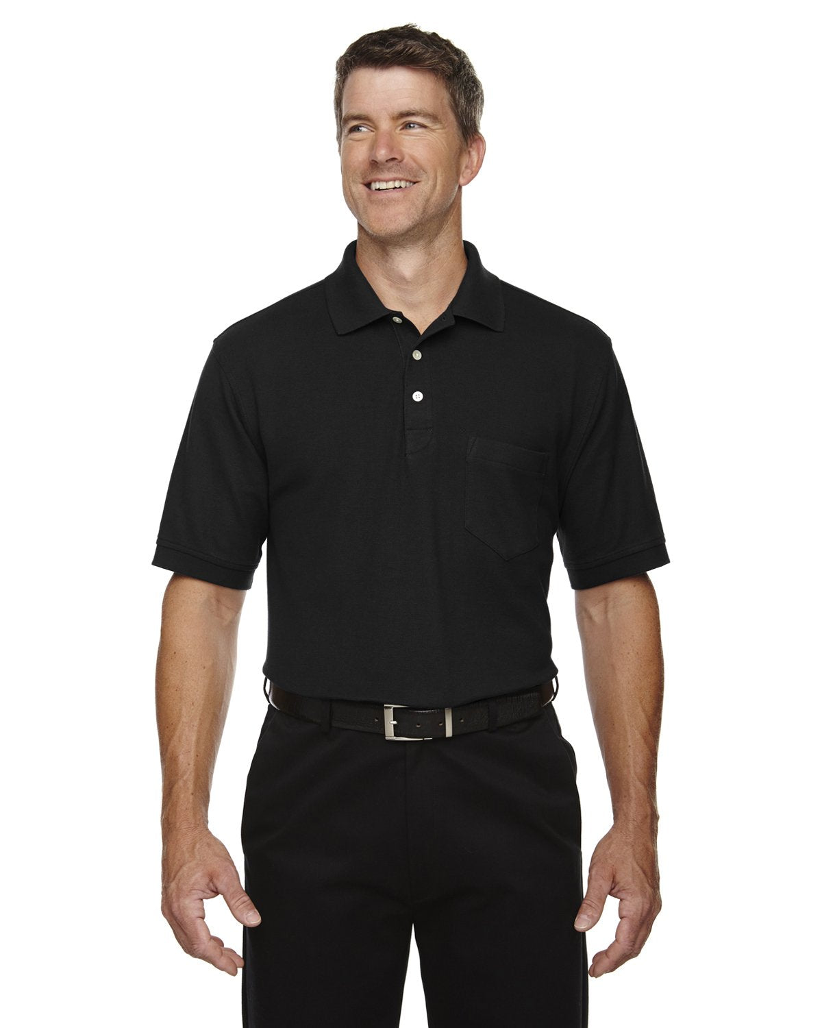 Mens DRYTEc20Performance Pocket Polo - gRAPHITE - S(D0102H76T32)