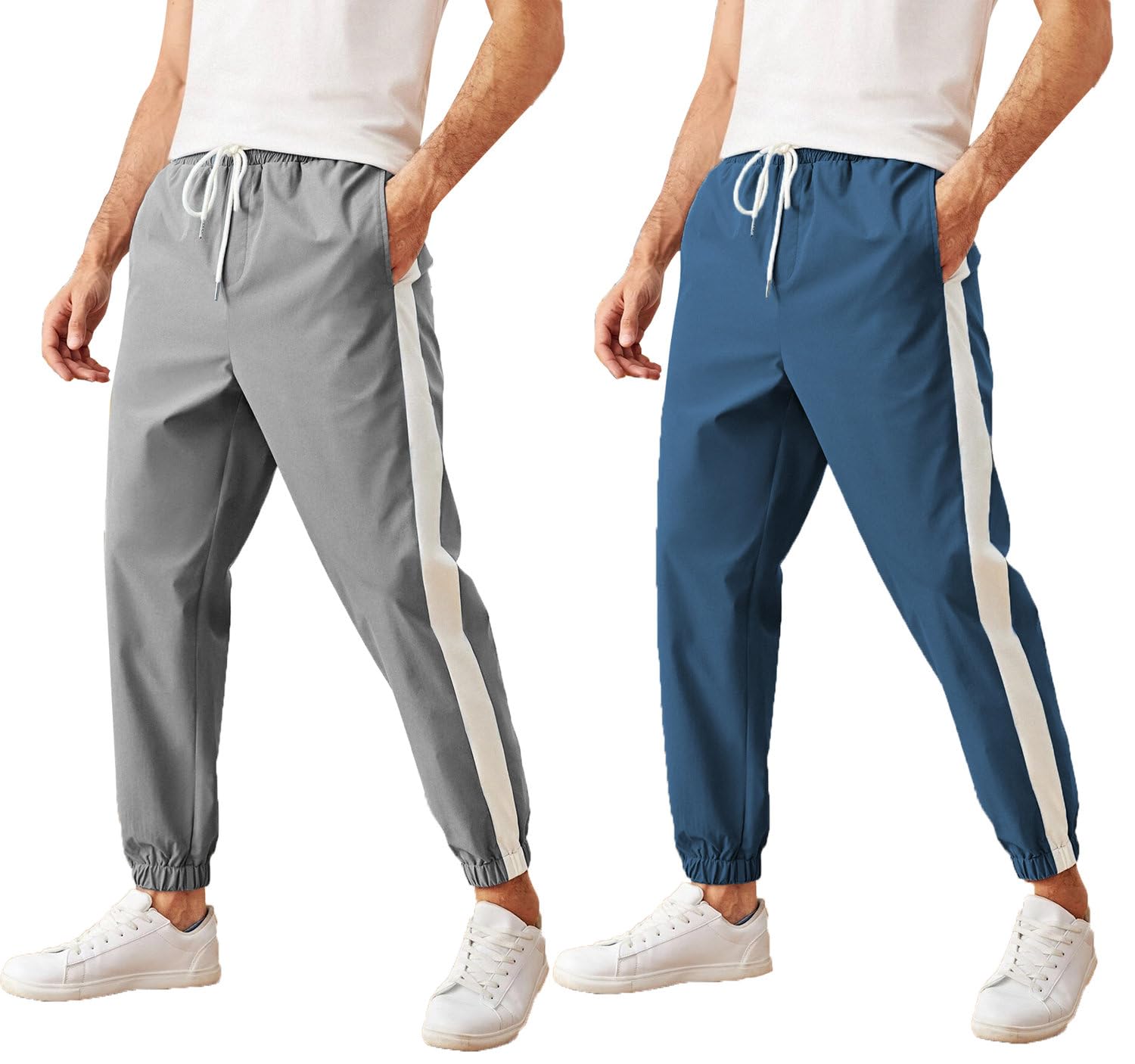 Lymio Track Pant For Men || Regular Fit || Track Pants || Full Elastic Jogger Track Pant || Available In Combo Pack Of 2 (Tp-02-