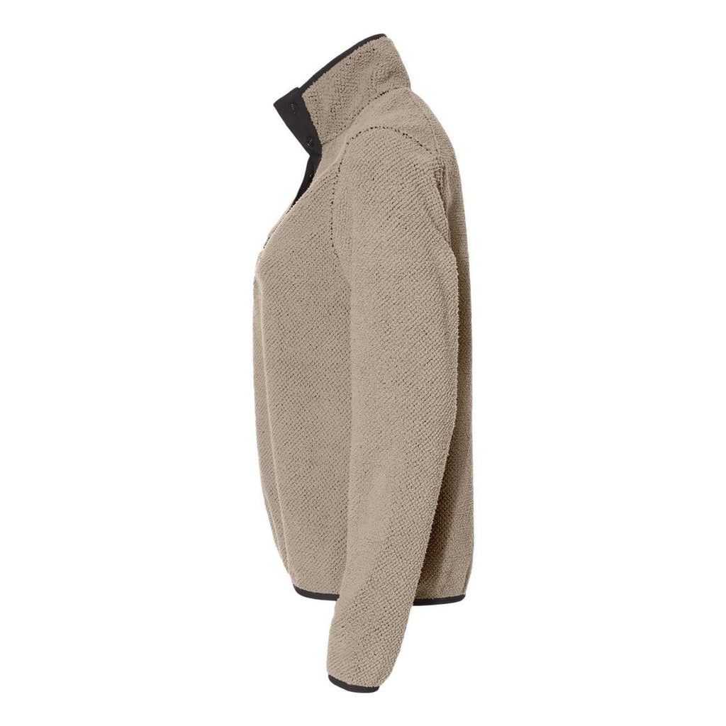 Ladies cypress Sherpa Fleece Pullover - cHARcOAL - S(D0102H78K98)