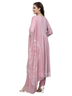 Stylum Women'S Printed Rayon Naira Cut Kurta Pant With Dupatta