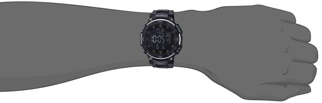 Armitron Sport Men's 40/8254BLK Black Digital Chronograph Watch