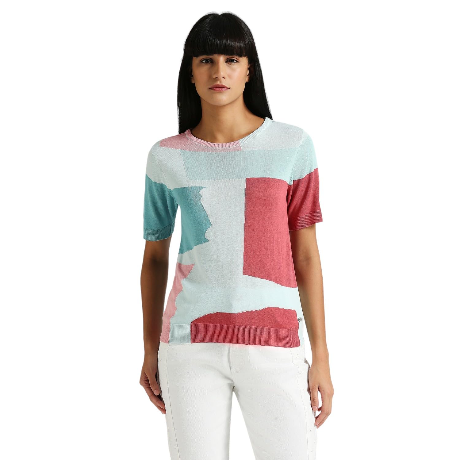 Pepe Jeans WomenS Regular Fit T-Shirt (Pl702183_English Rose Pink