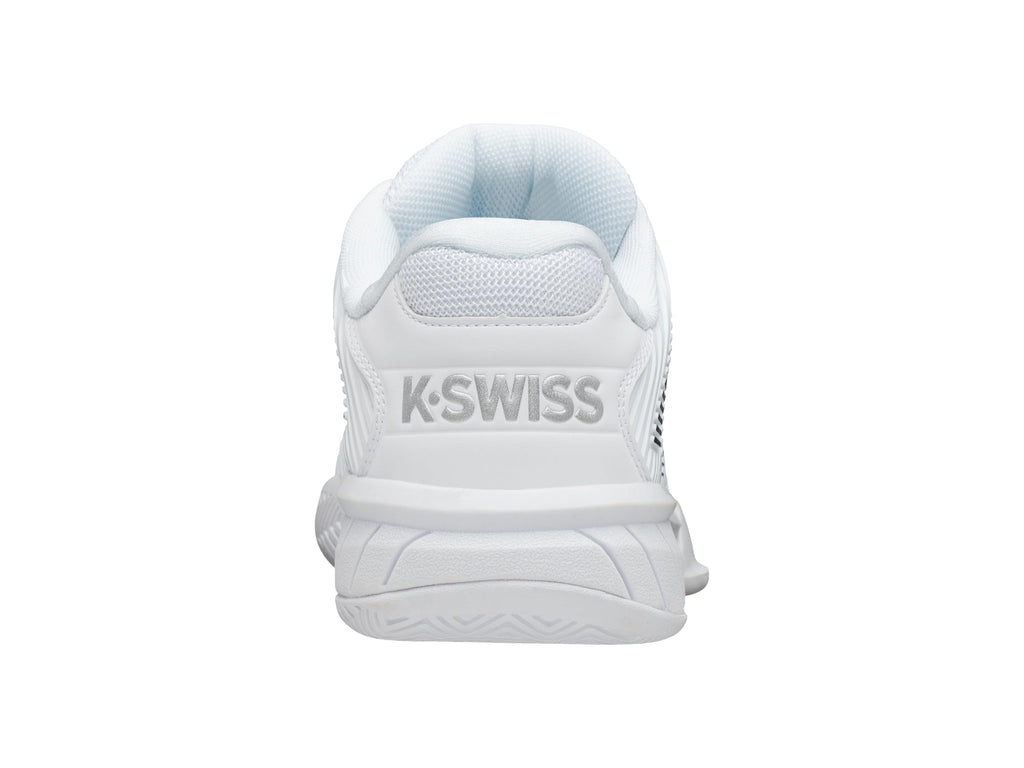 K-Swiss Women's Hypercourt Express 2 Tennis Shoe, White/Black, 8.5 M