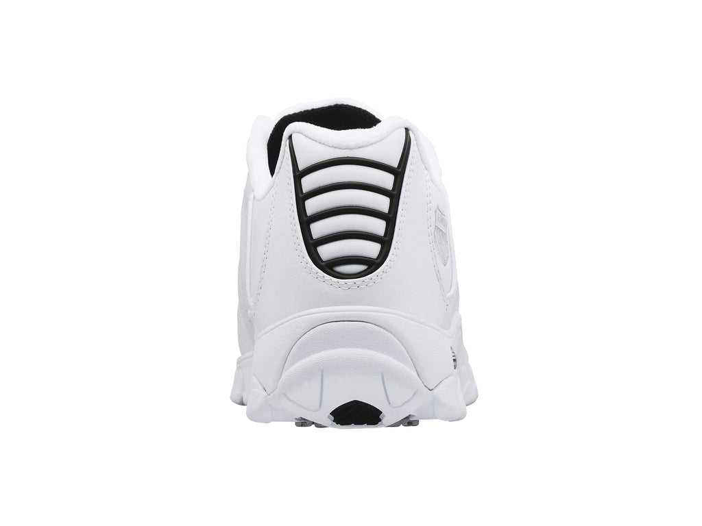 K-Swiss Men's ST329 CMF Sneaker, White/Black/Silver, 12 XW