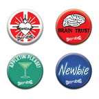 Ata-Boy Scrubs Assortment #2 Set of 4 1.25 Collectible Buttons