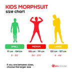 Morphsuits Skeleton Costume for Boys, Skeleton Costume Kids, Kids Skeleton Costume, Scary Halloween Costumes for Boys, Kids Skel