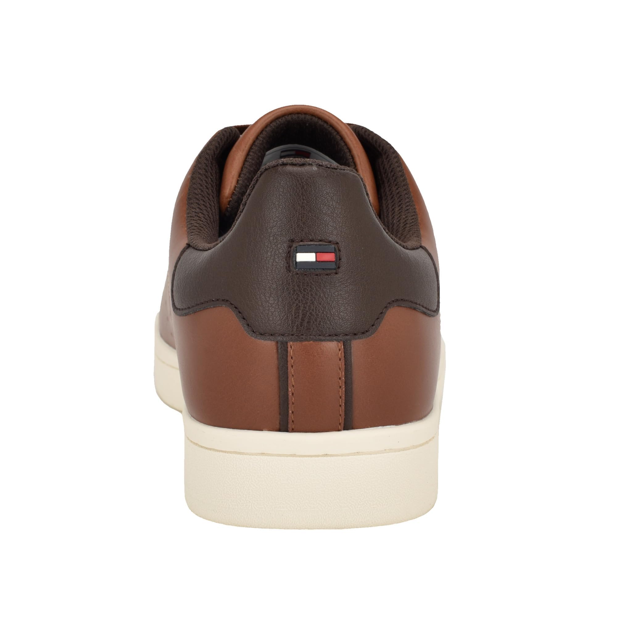 Tommy Hilfiger Men's Liston Sneaker, Cognac/Dark Brown 210, 9.5