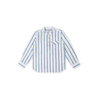 Pepe Jeans Boys Regular Fit Striped Shirts White