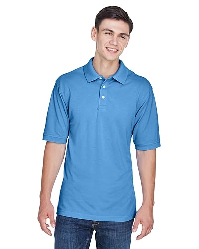 Mens 56 oz Easy BlendPolo - WHITE - XS(D0102H7685T)