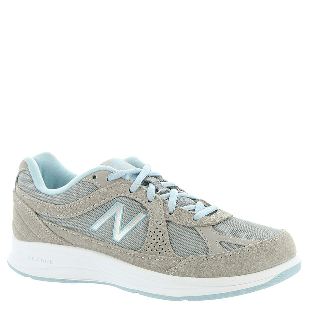 New Balance Women's 877 V1 Walking Shoe , Silver, 11 Narrow