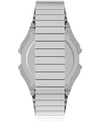 Timex Men's T78587 Classic Digital Silver-Tone Stainless Steel Expansion Band Watch