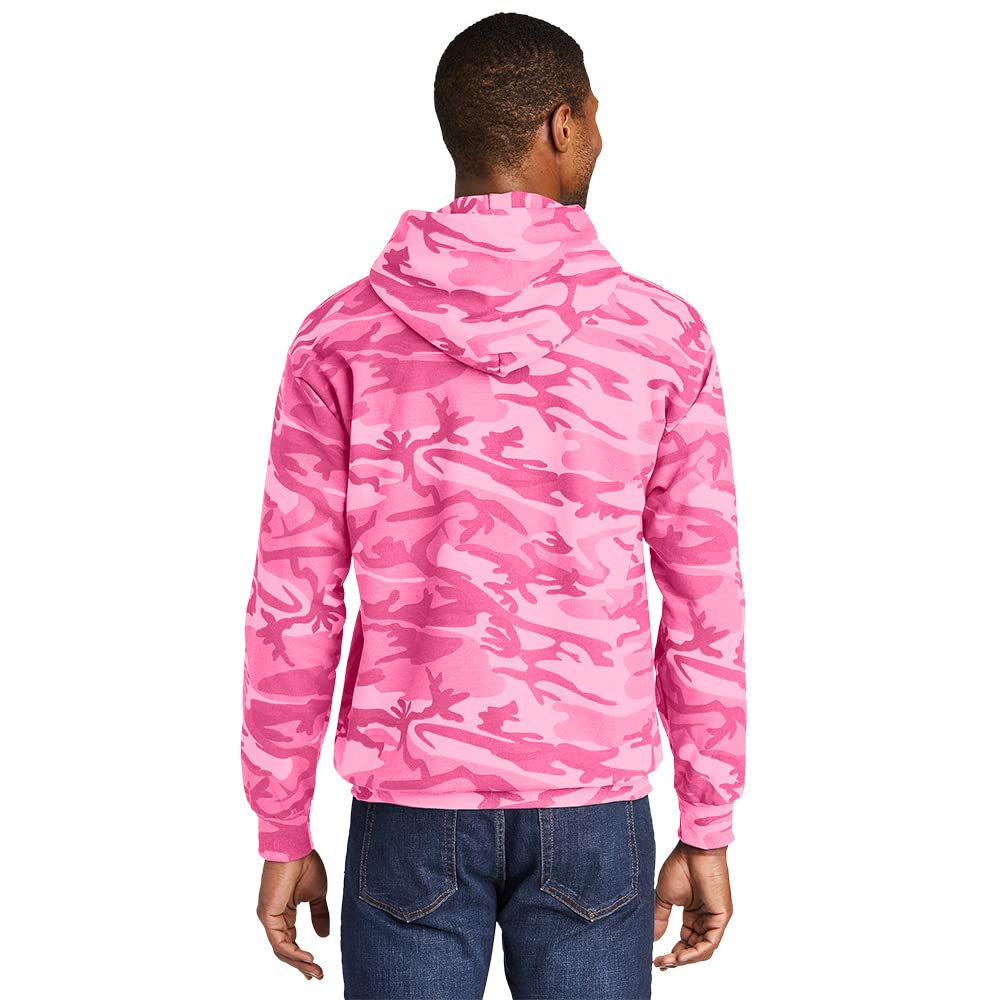 Port & Company Fleece Camo Pullover Hooded Sweatshirt