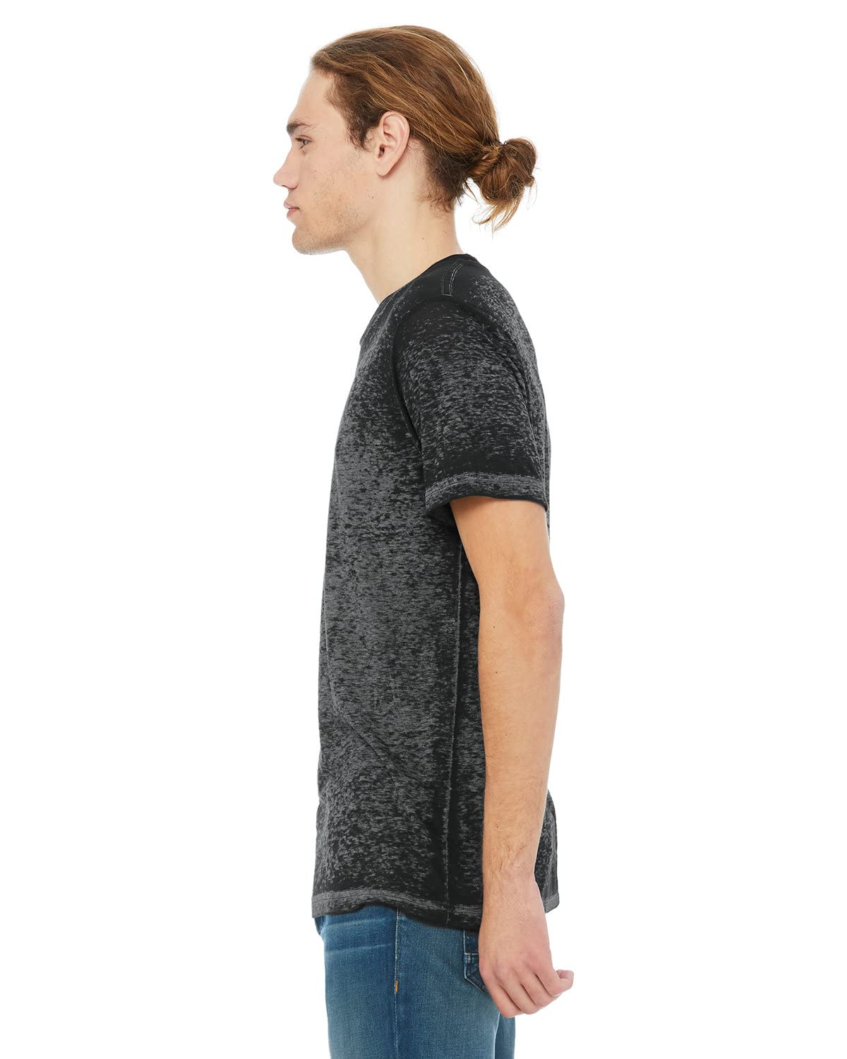 Unisex Poly-cotton Short-Sleeve T-Shirt - BERRY - S(D0102H7WJHJ)