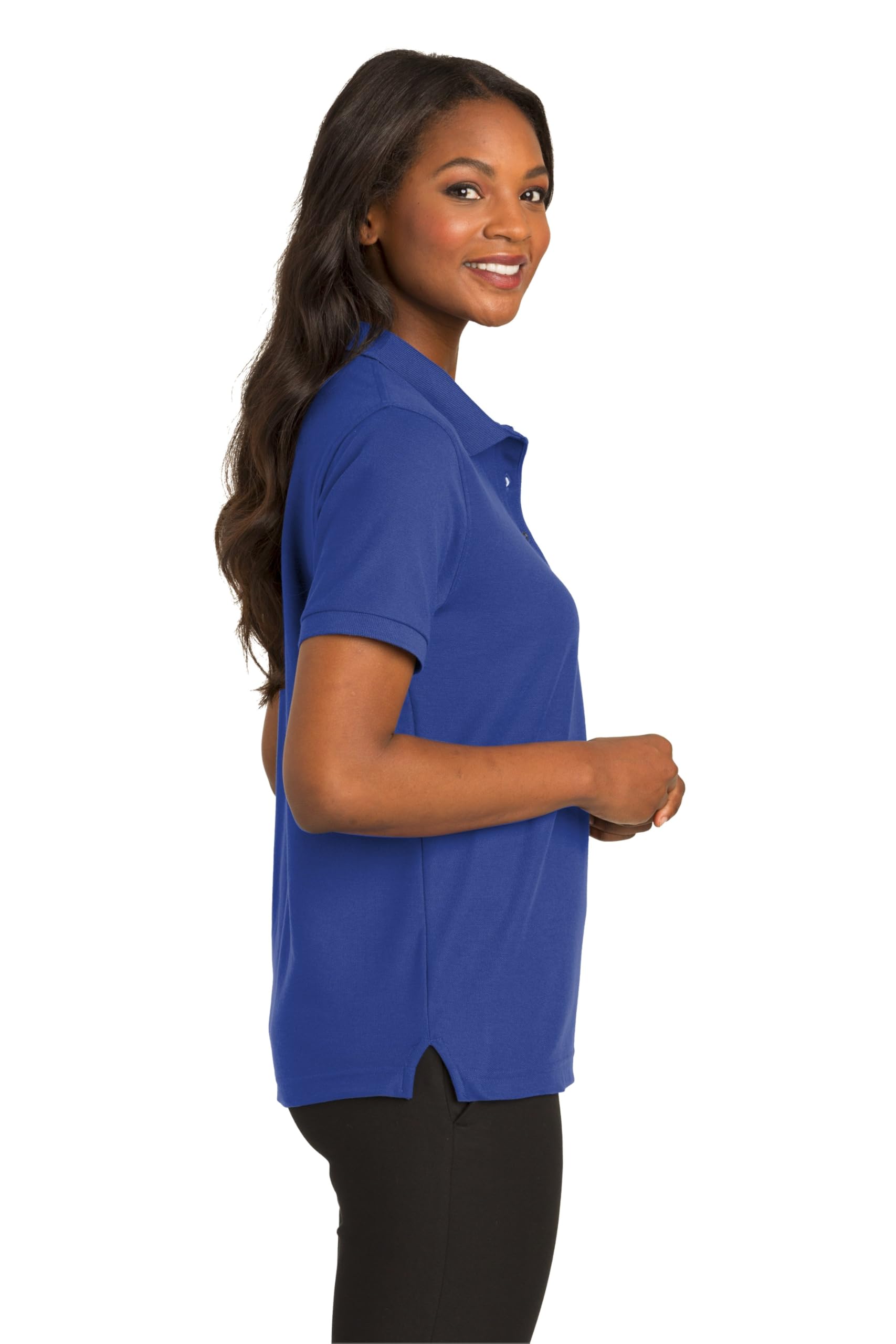 Port Authority Ladies Silk Touch Polo 6XL Royal