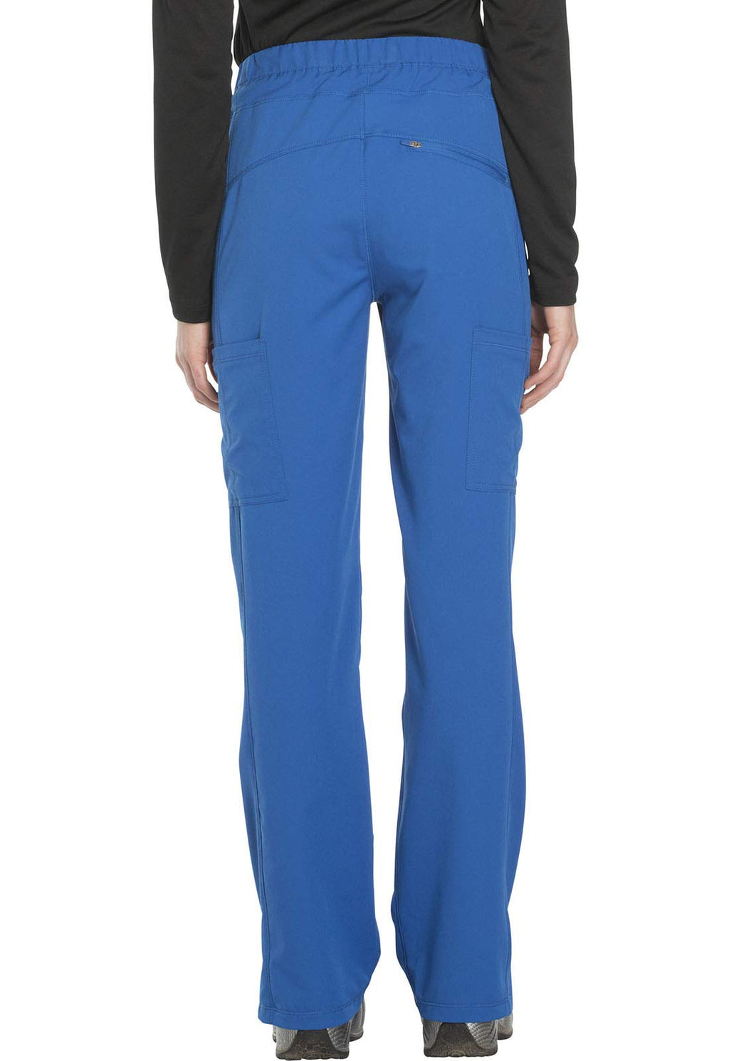 Dynamix Scrubs for Women, Drawstring Cargo Pants for Women DK130T, XL Tall, Royal