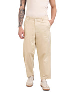 The Indian Garage Co Mens Mid-Rise Relaxed Fit Trousers Pants