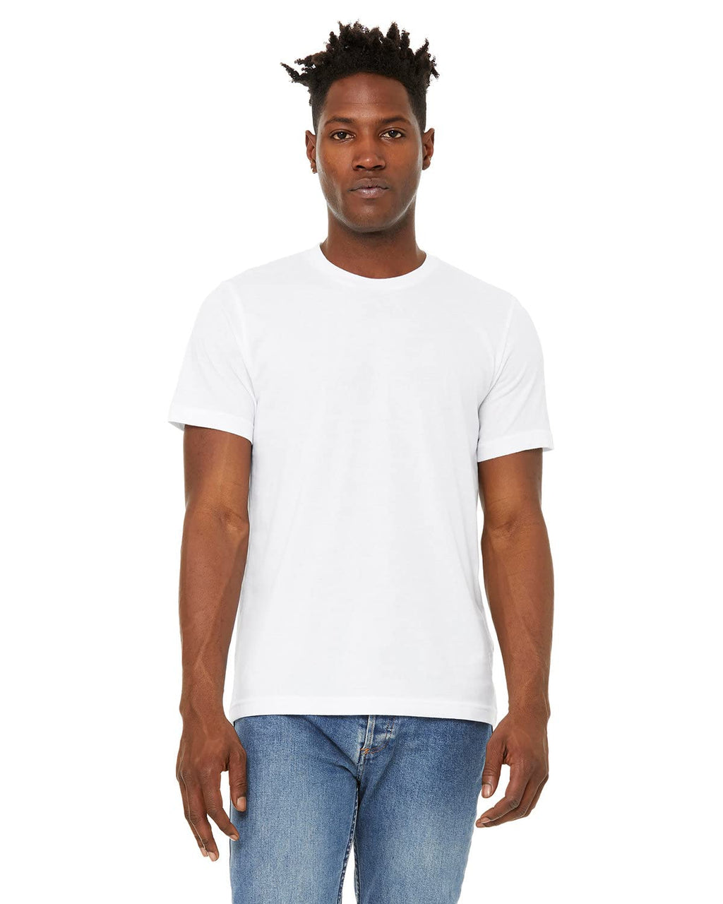 Unisex Sueded T-Shirt - HEATHER RED - XS(D0102H7KPQJ)