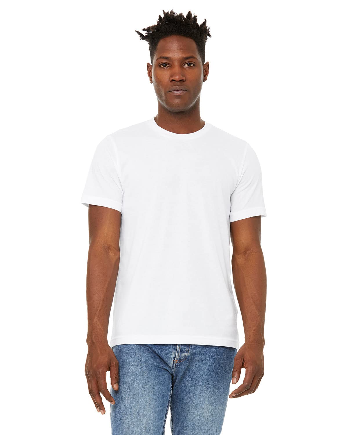 Unisex Sueded T-Shirt - HEATHER RED - XS(D0102H7KPQP)