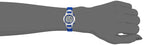 Armitron Sport Women's 45/7012BLU Silver-Tone Accented Digital Chronograph Blue Resin Strap Watch