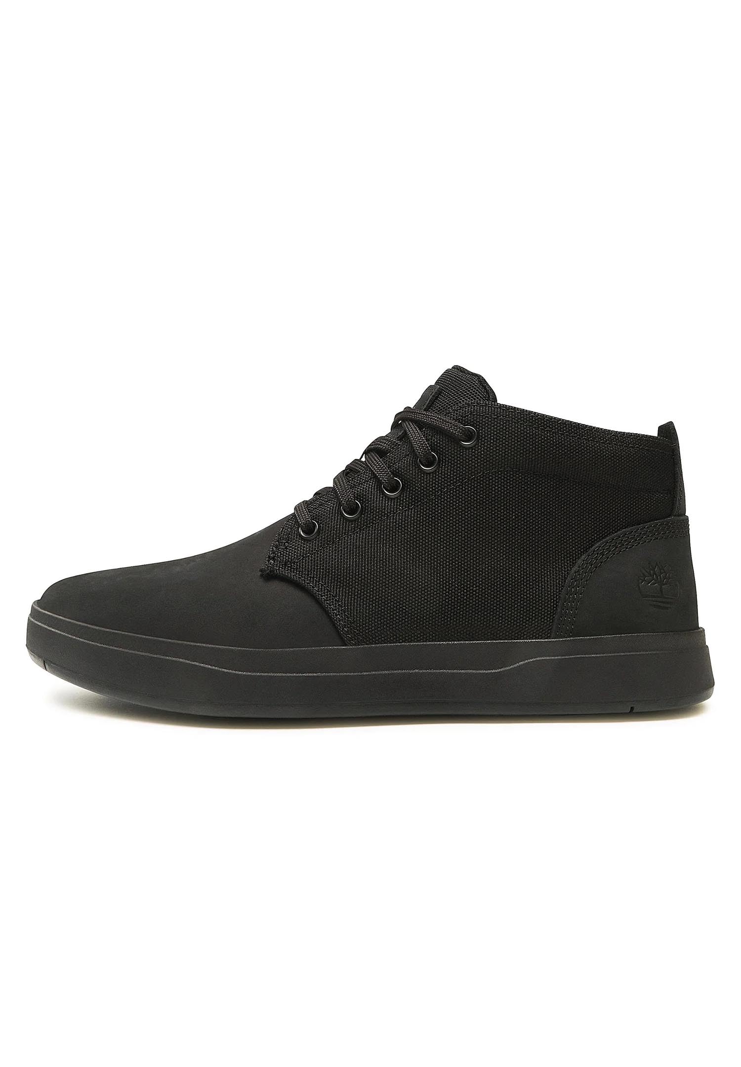 Timberland Men's Davis Square Chukka Shoe, Blackout Nubuck, 10