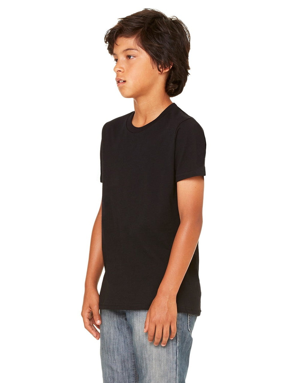 Youth Jersey T-Shirt - BLAcK - M(D0102H7WPQ2)