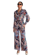 Leriya Fashion WomenS Rayon Ethnic Co-Ord Set || Paisley Printed Co-Ord Set For Women || Long Straight Shirt Kurta With Pant Se