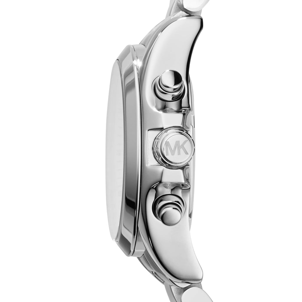 Michael Kors Bradshaw Chronograph Silver-Tone Stainless Steel Women's Watch (Model: MK5739)