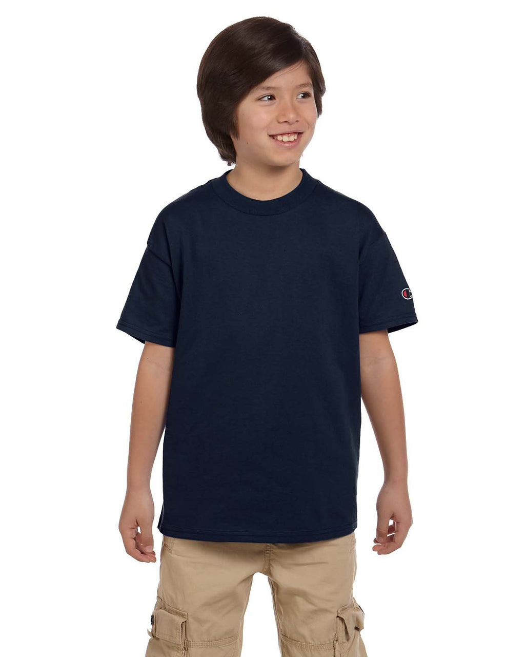 Youth 61 oz Short-Sleeve T-Shirt - BLAcK - S(D0102HI3KK7)