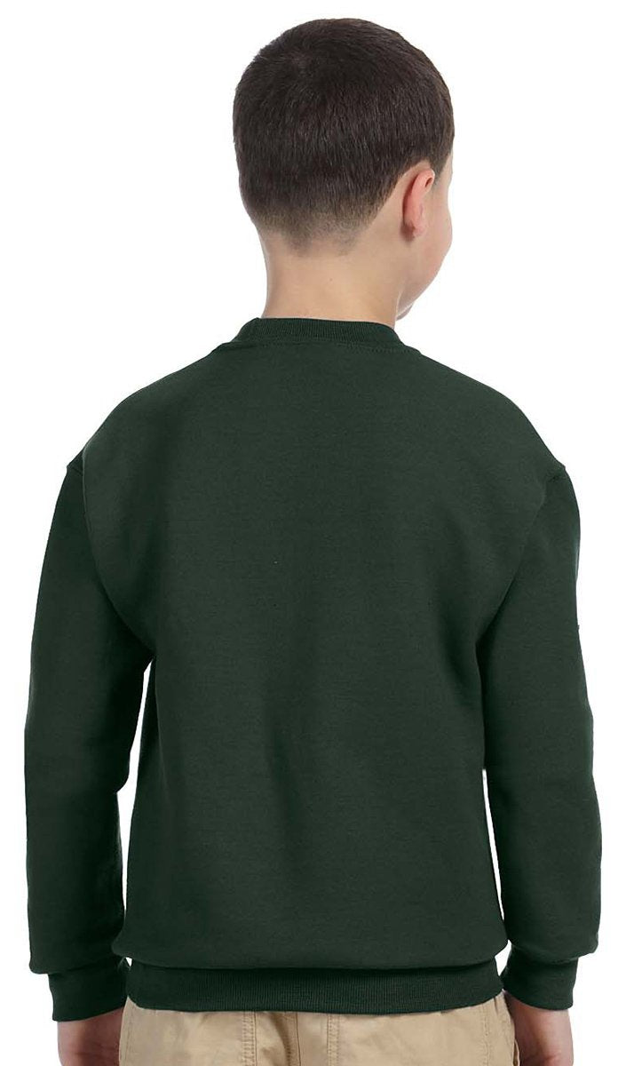 Youth 8 oz NuBlend Fleece Pullover Hooded Sweatshirt - BLAcK - S(D0102H2H7IA)