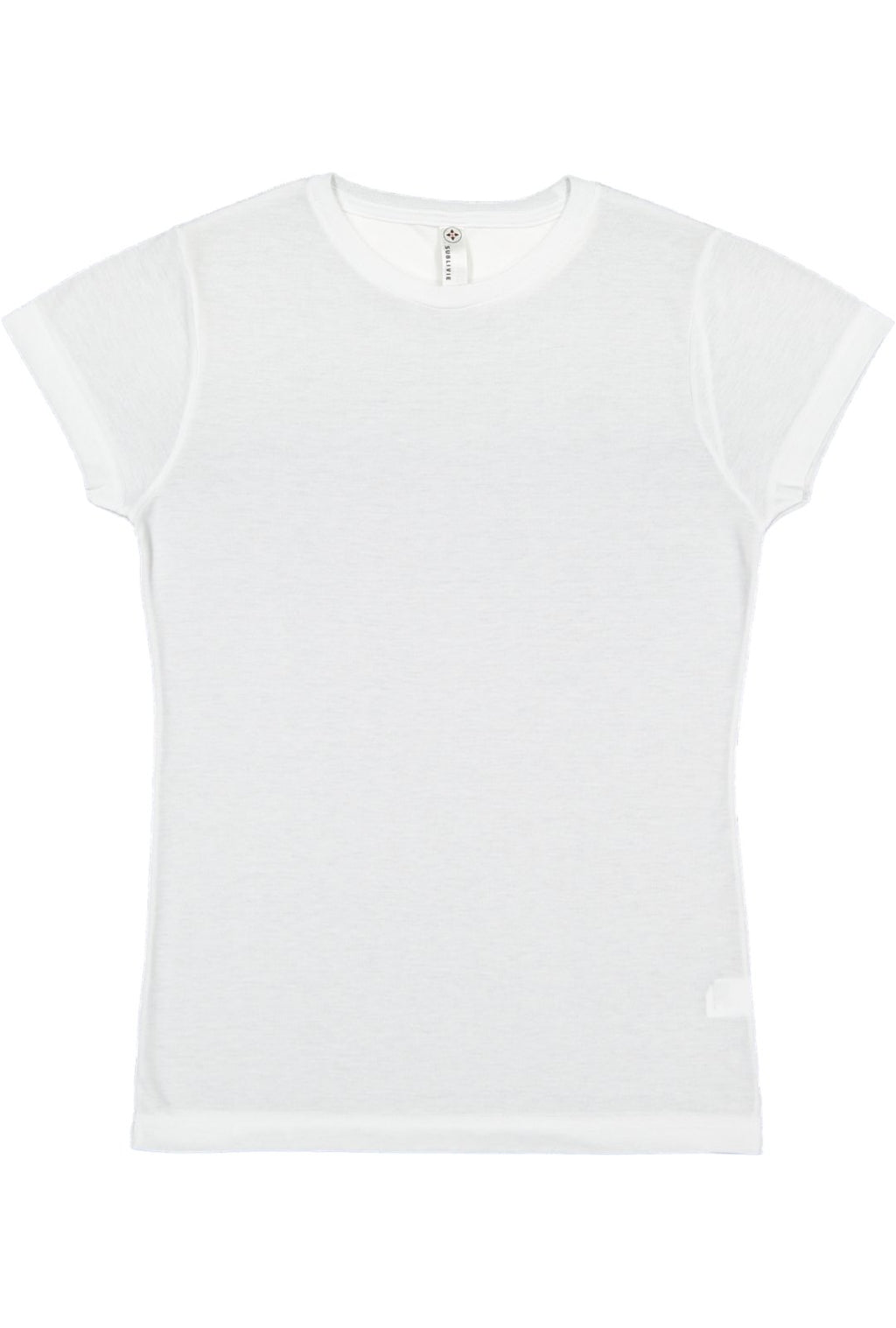Ladies Junior Fit Sublimation T-Shirt - WHITE - S(D0102H7D12T)