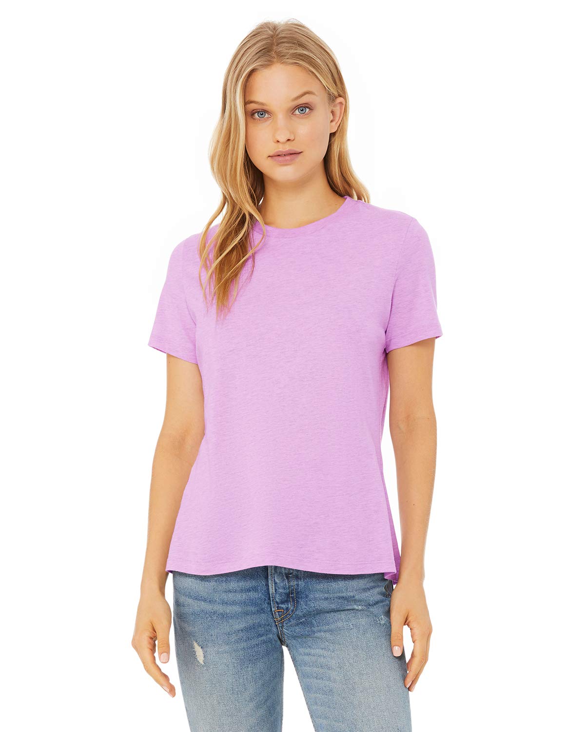 Ladies Relaxed Heather cVc Short-Sleeve T-Shirt - ATHLETIc HEATHER - S(D0102H7WRR8)