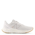 New Balance Women's Fresh Foam Arishi V4 Running Shoe, Summer Fog/Nimbus Cloud/Light Gold Metallic, 7.5 Wide