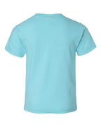 Youth Midweight T-Shirt - LAgOON BLUE - XXS(D0102H78SY2)