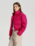 KOTTY Women Full Sleeve Solid Puffer Jacket