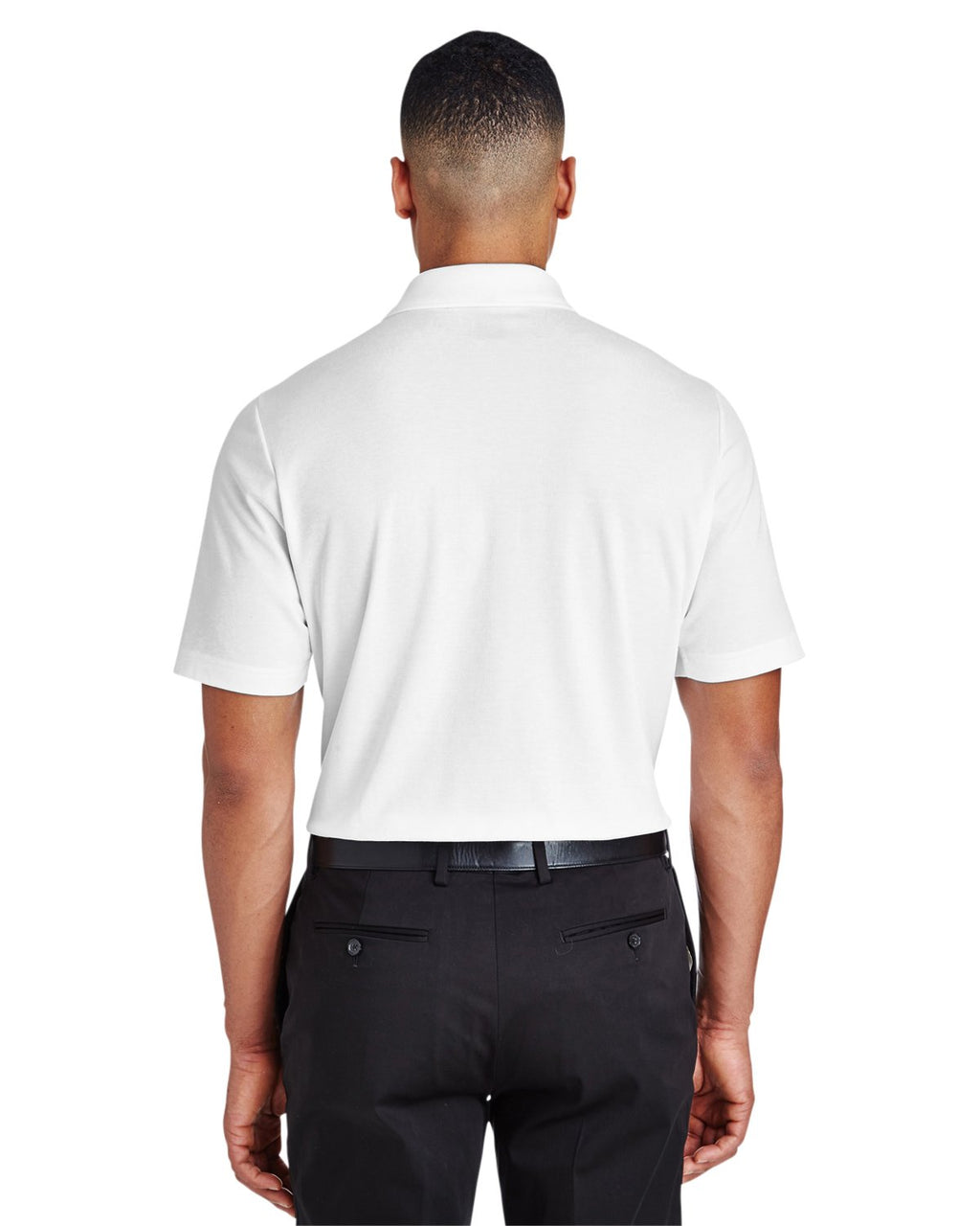 crownLux PerformanceMens Plaited Polo - gRAPHITE - 2XL(D0102H7NSAX)
