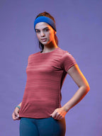 Lyra WomenS Rapid Dry Short Sleeve Breathable And Flexible Fit Active Top