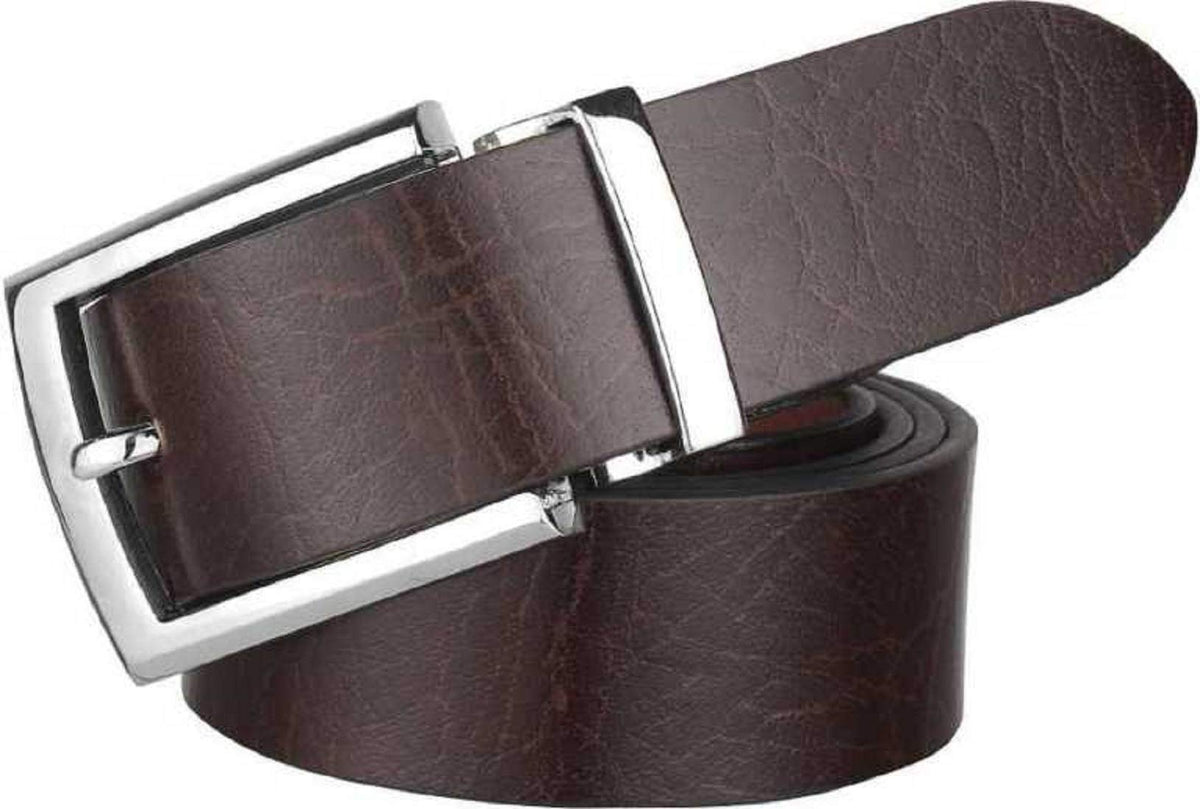 Kaezri Genuine Leather Formal And Casual Brown Belt For Men 40