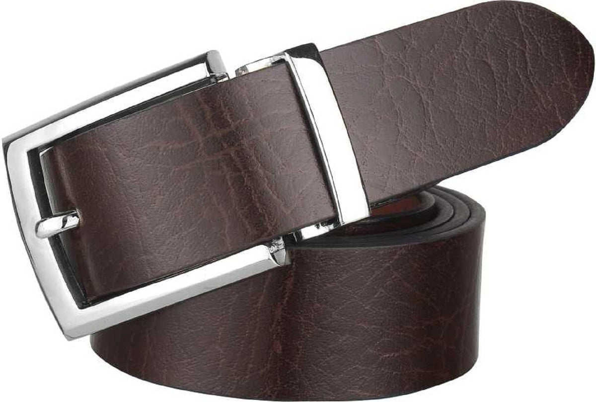 Men Evening, Party, Formal, Casual Brown Genuine Leather Belt ()_64 52