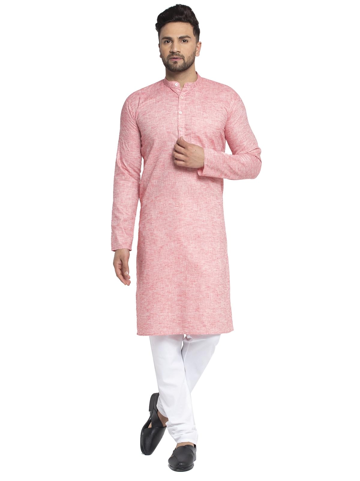 Jompers Mens Solid Kurta Pyjama Set