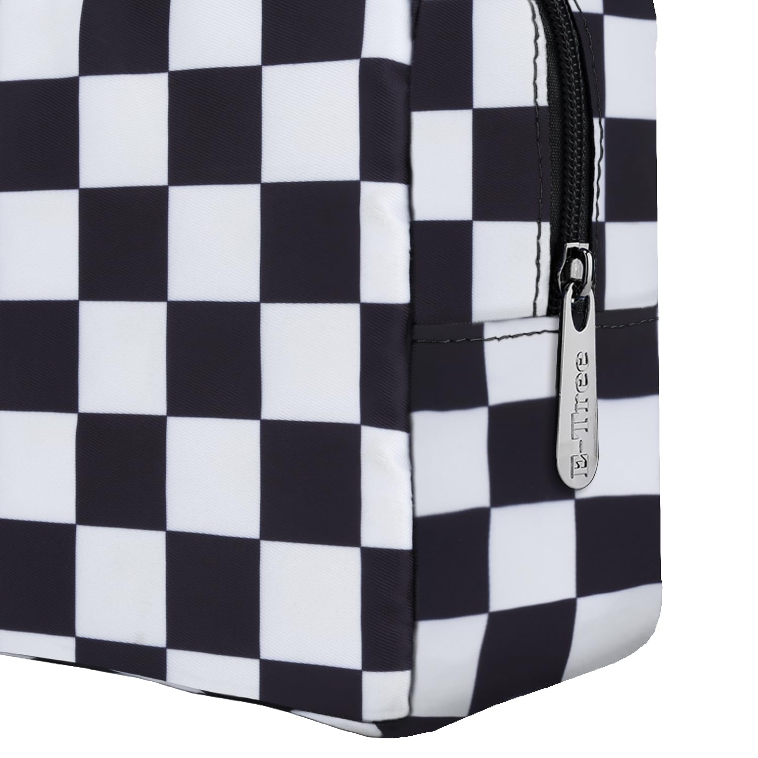 E-Tree 9.8 inch Canvas Zippered Cosmetic Travel Bag, Makeup Carrying Case, Mini Packing Cube, Compliant Bag, Toiletry Carry Pouc