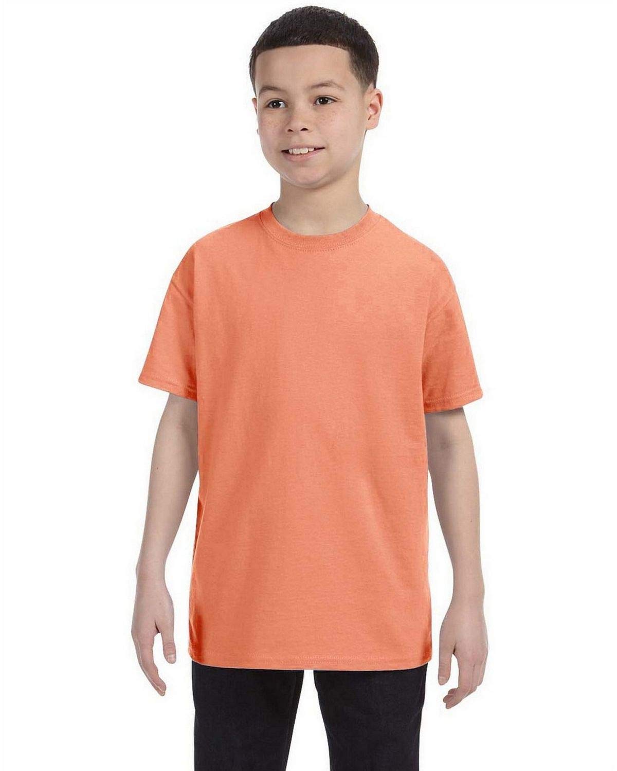 Youth Authentic-T T-Shirt - ASH - XS(D0102H7MH28)