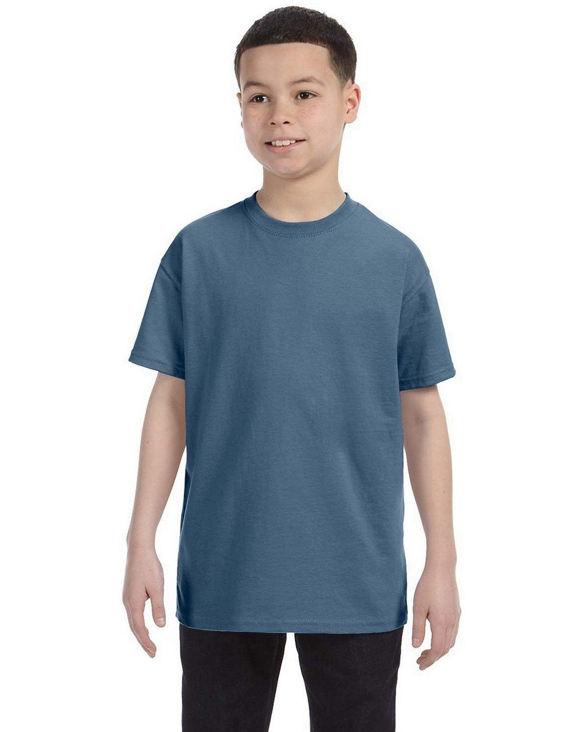 Youth Authentic-T T-Shirt - ASH - XS(D0102H7K15P)
